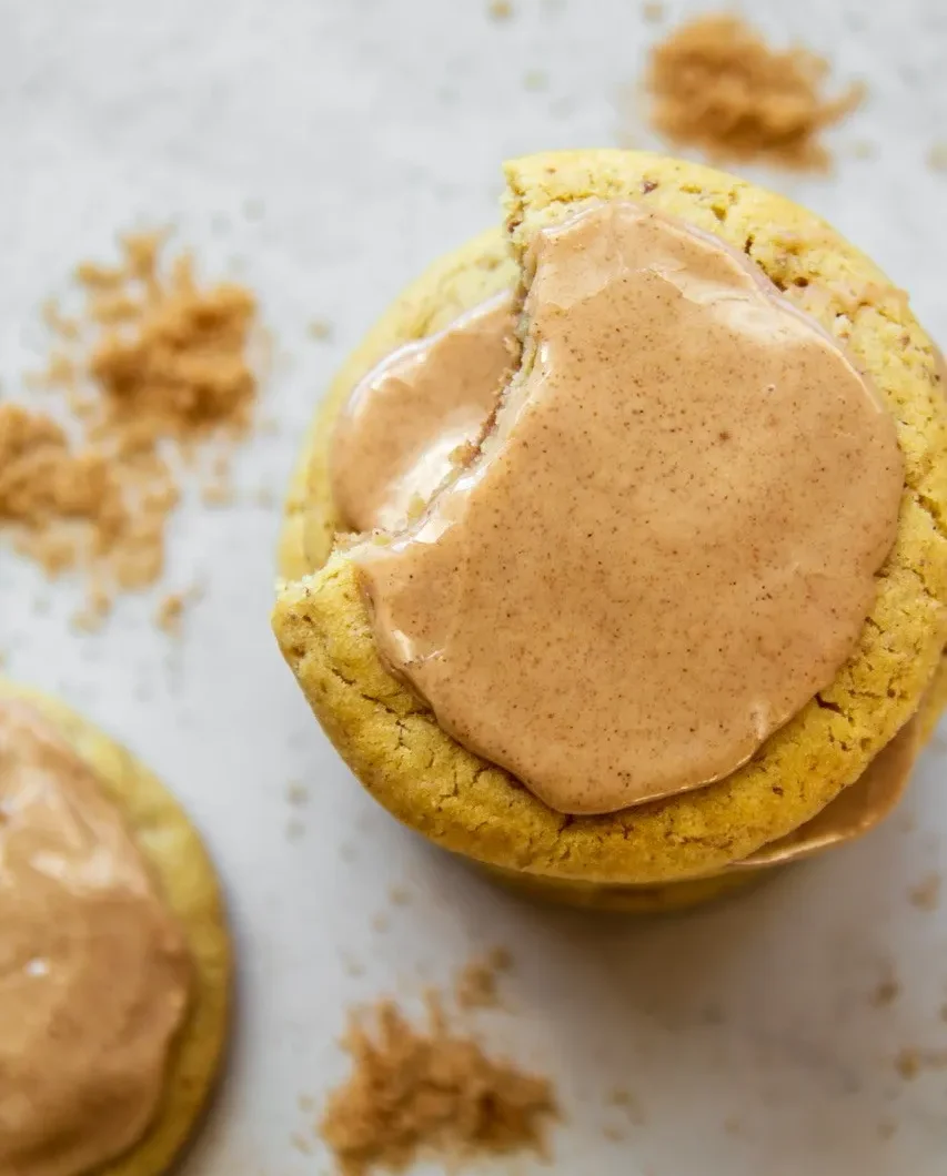 Vegan Brown Sugar Pop Tart Cookies