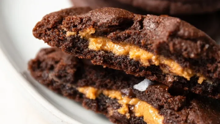Image for Double Chocolate Peanut Butter Core Cookies