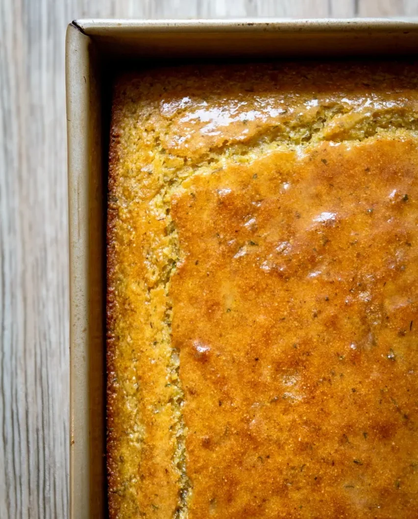 Stuffing-Flavored Vegan Cornbread