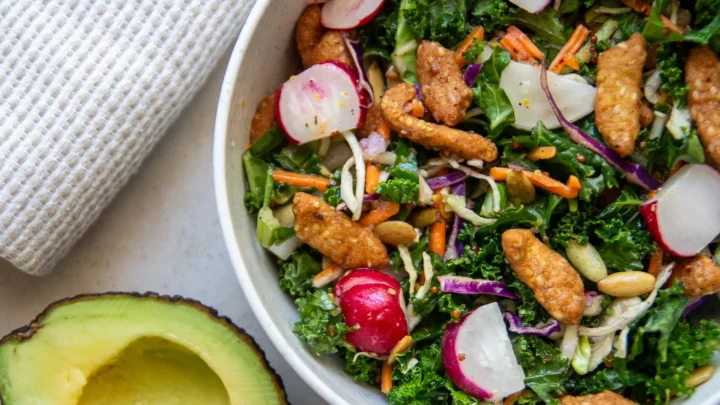 Image for Sesame Crunch Salad with Lemon Agave Vinaigrette