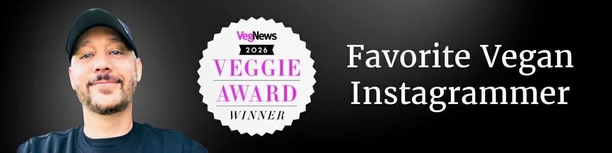 Kreg Sterns Named VegNews Favorite Vegan Instagrammer 2026