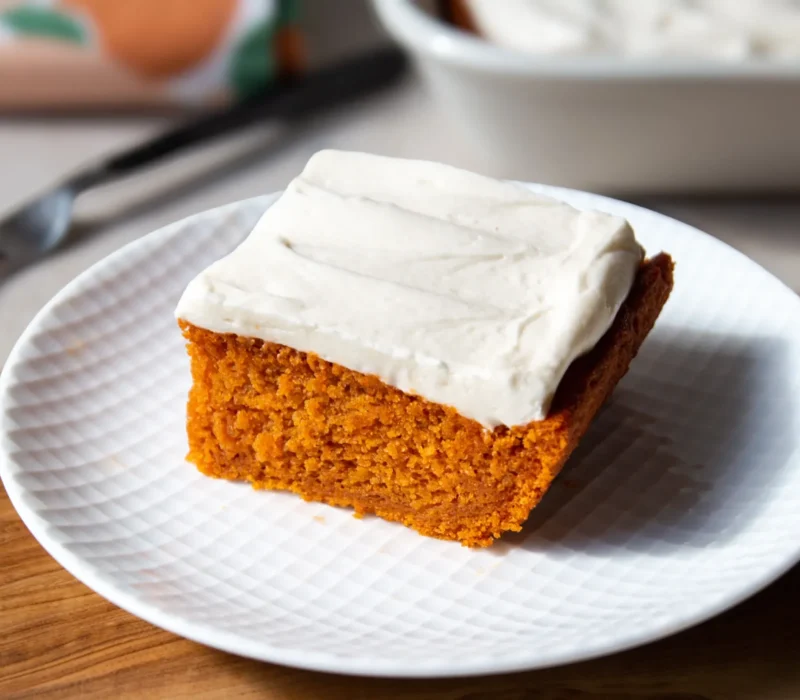 Vegan Campbell’s Tomato Soup Spice Cake