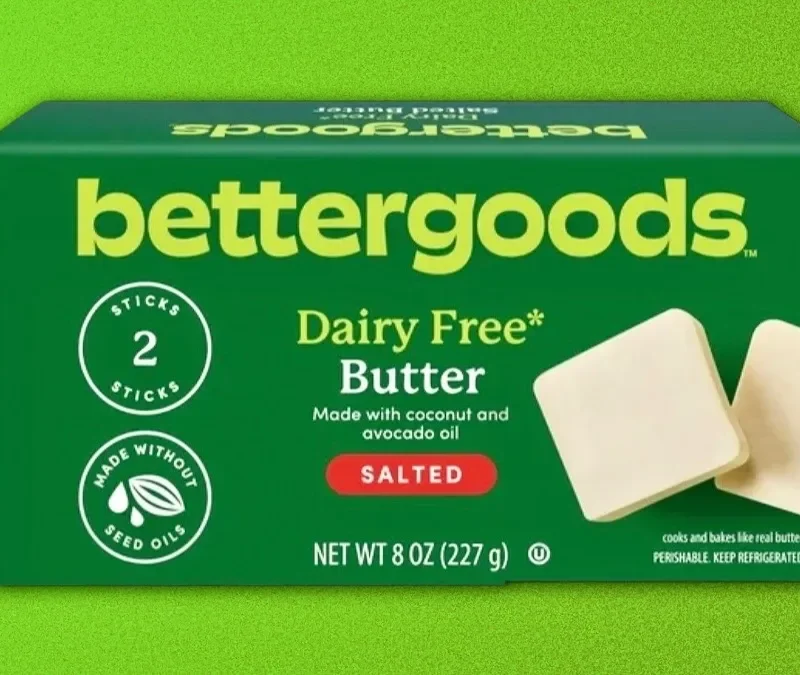 Walmart Drops New Bettergoods Brand Dairy-Free Butter Sticks