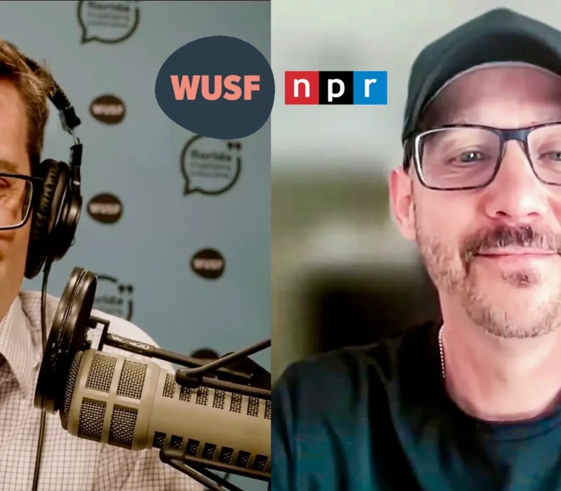 Kreg Sterns of Big Box Vegan Featured on NPR’s WUSF Florida Matters Live and Local