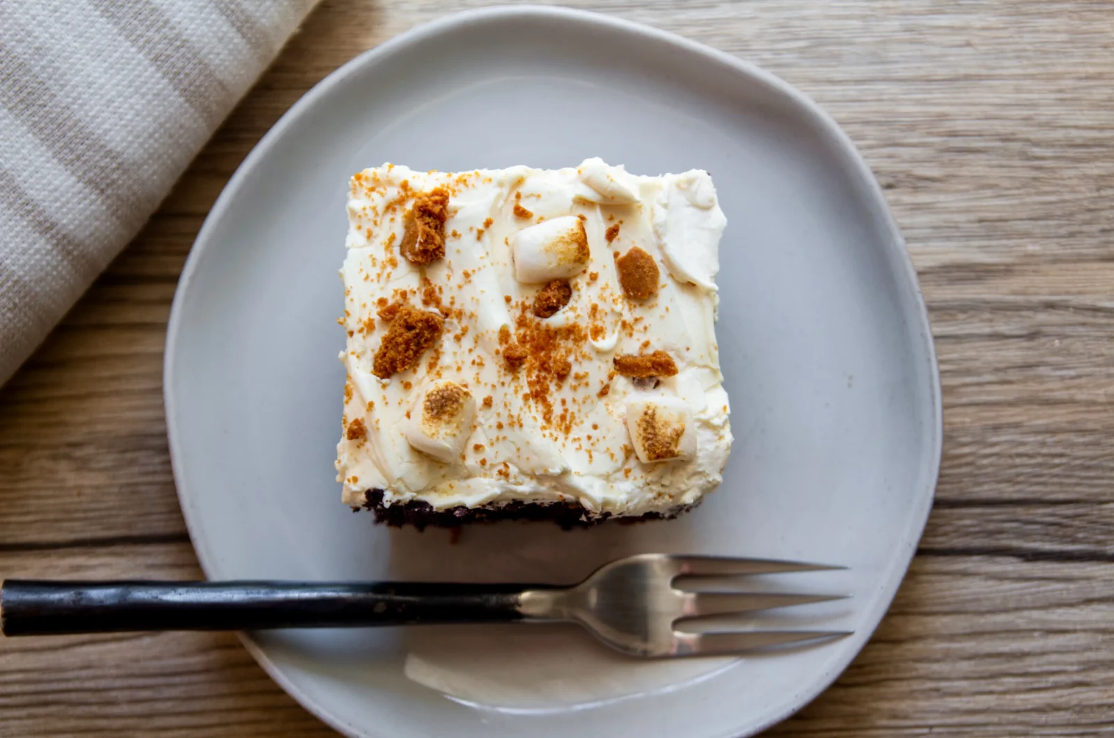 Easy Vegan S’mores Sheet Cake
