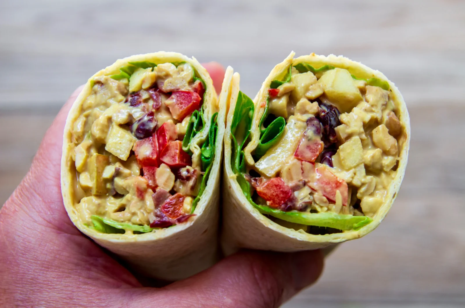 Classic Curried Tempeh Salad