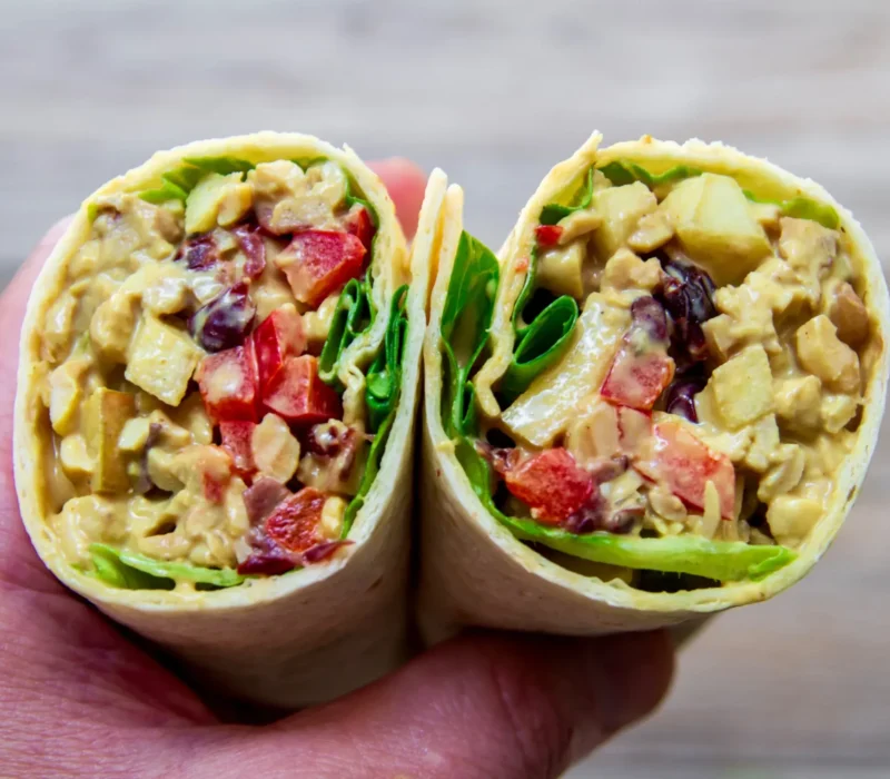 Classic Curried Tempeh Salad